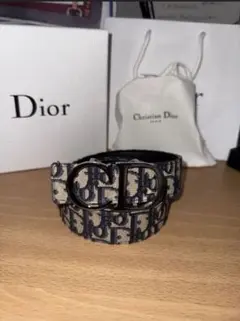 Dior オブリーク CDバックル ベルト
