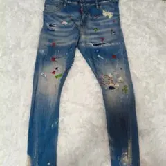 DSQUARED2 ダメージサムライジーンズ 38 レア - メルカリ