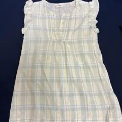 Combi mini ノースリーブ チェック柄 110cmのサムネイル