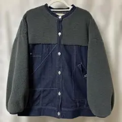 【ライムインク】デニムボアジャケット フリーサイズ 美品