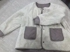 今期価格♡イッカ　ikka リバーシブル　ジャケットブルゾン　L 140〜150
