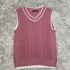 【美品】rienda suelta リエンダスエルタ ゴルフウェア ニットベストのサムネイル