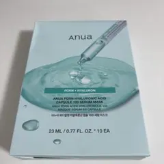 Anua PDRNヒアルロン酸カプセル100セラムシートマスク10枚入り