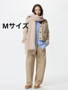 ユニクロ　ジャージーバレルレッグパンツ　Mサイズ