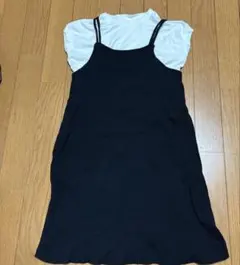GU 半袖Tシャツ キャミワンピース セット　130