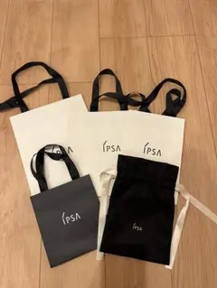 IPSA ショッパー&巾着　5点セット