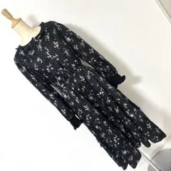 Chesty チェスティ 花柄 フラワー ドット ワンピース dのサムネイル