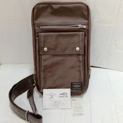 美品！　ポーター　PORTER ブラウン ショルダーバッグ
