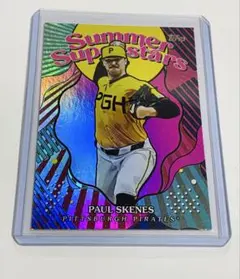 2025 topps series2 ポールスキーンズ ピンクフォイル　レア