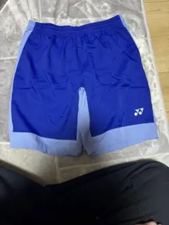 YONEX 青 ショートパンツ Lサイズ