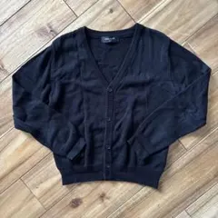 COMME CA ISM 黒 カーディガン 130