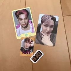 EXO トレカ  EXIST  PopUp  ランダム　C.Ver セット カイ