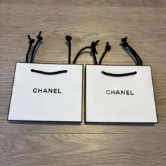 CHANEL ショッピングバッグ 小 2枚セット