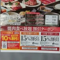 焼肉きんぐ マーヴ浦安店 割引クーポンのサムネイル