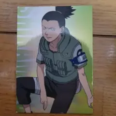 NARUTO カード 奈良シカマル キラキラカード Pa.17 - メルカリ