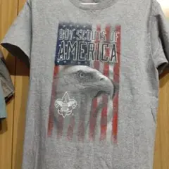 古着ボーイスカウト Tシャツ グレー