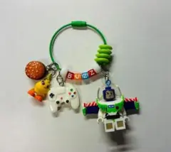 Buzz Lightyear キーホルダー ゲームコントローラー付き
