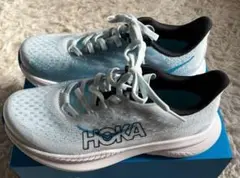 HOKA ランニングシューズ ライトブルーのサムネイル