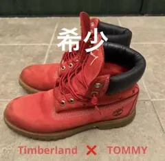 Timberland 6インチ レッドブーツ TOMMY