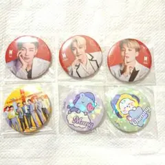 BTS BT21 缶バッジ 6点セット