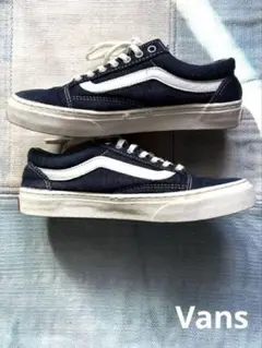 Vans ネイビー デニム スニーカー