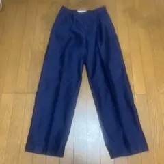 未使用 UNIQLO INES DE LAFRESSANGE ワイドパンツチノ