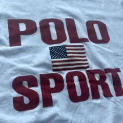 POLO SPORTS ラルフローレン　tシャツ ブランドロゴ　Ｌメンズ
