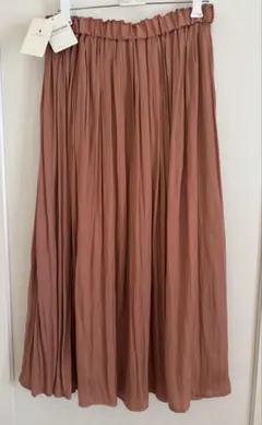 【新品】グリーンレーベルリラクシング　ギャザースカート