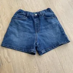 UNIQLO デニム ハーフパンツ 140サイズ
