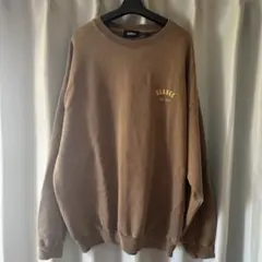 即完売モデルXLARGE 定価12000円 ブラウン スウェット　値下げ可