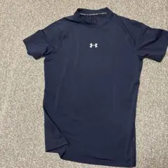 UNDER ARMOUR アンダーシャツ ネイビー 半袖YLGのサムネイル