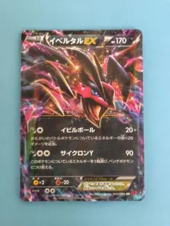 ポケモンカード イベルタルEX 037/060 RR XY1 コレクションY - メルカリ