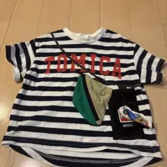 【値下げ】BREEZE トミカ ボーダー Tシャツのサムネイル