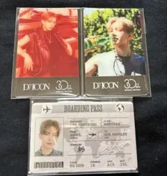 ENHYPEN ヒスン クリアフォトカード 2種 IDカード 3点 DICON