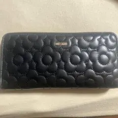 MARY QUANT 長財布 ブラック キルティングのサムネイル