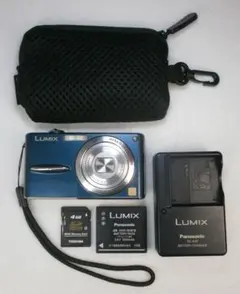 LUMIX★DMC-FX30⚡使用感有りますが❤️機能は正常です★ブルーのサムネイル