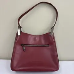 ペレボルサ　ショルダーバッグ　レザー　赤のサムネイル