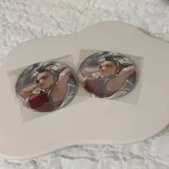 ヒロアカ原画展　缶バッジ　八百万百