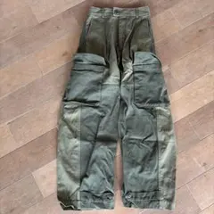 MAISON SPECIAL カーゴパンツ オリーブグリーンのサムネイル