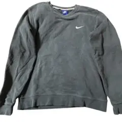 【美品】NIKE オールドロゴ スウェット ブラック 菅田将暉 フェード