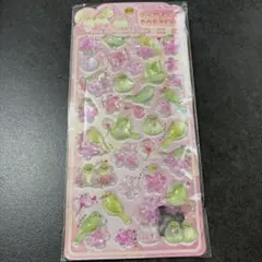 桜 うぐいす ダイヤモンドポップシール ボンドロ風