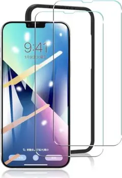 iPhone13 Pro Maxガラスフィルム 6.7インチ 2.5Dガイド枠付