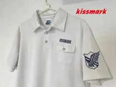KISSMARK ゴルフ　ポロシャツ LL 　白