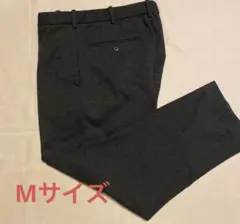 UNIQLO ユニクロ　ダークグレー ヘリンボーン スラックス　Mサイズ