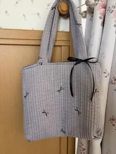 ハンドメイド トートバッグ ヌビ生地