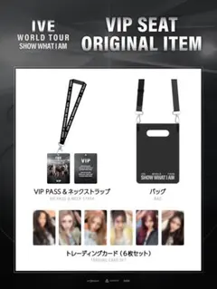 IVE VIP特典 3点セット