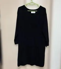 AZUL BY MOUSSYロング丈ニットブラックM