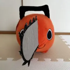 チェーンソーマン　ポチタのオレンジぬいぐるみ