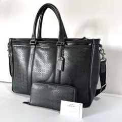 Coach コーチ ショルダーバッグ 長財布 セット ブラック