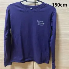 紫色ロンT150cm